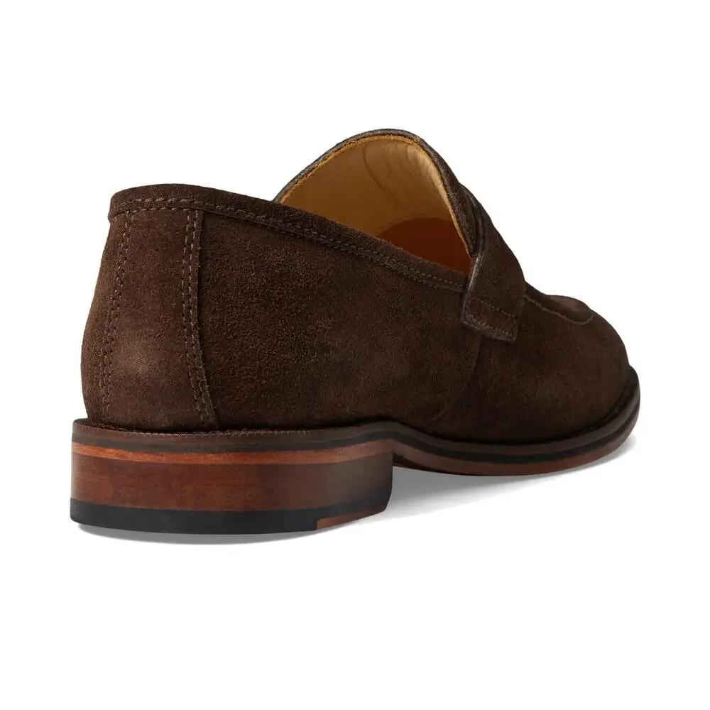 Marc Joseph New York Washington Men’s Loafers Brown Suede SlipOn Dress Shoe 11.5